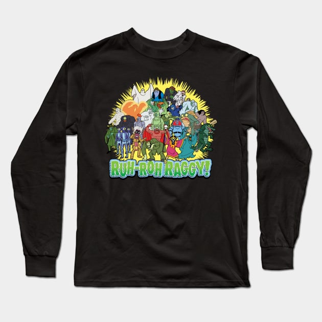 Scooby's Villains Long Sleeve T-Shirt by Chewbaccadoll